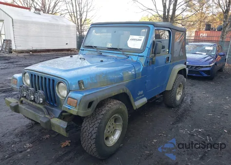 2003 Jeep Wrangler Se из США, поврежденный, VIN 1J4FA29173P366865